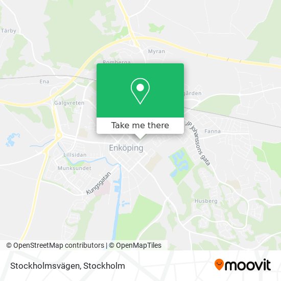Stockholmsvägen map