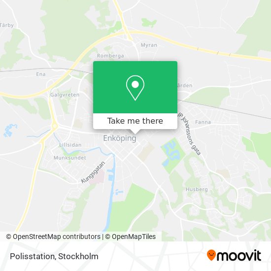 Polisstation map