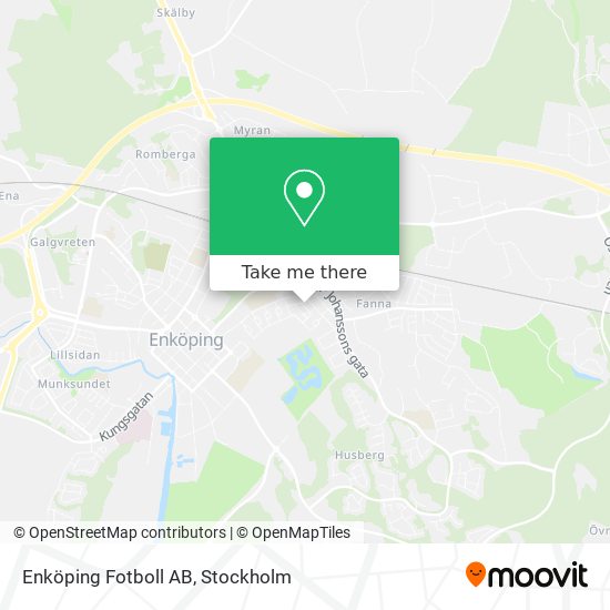 Enköping Fotboll AB map