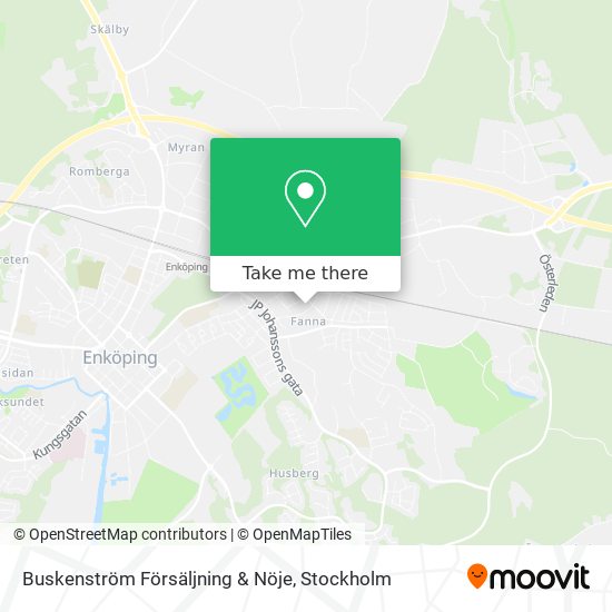 Buskenström Försäljning & Nöje map