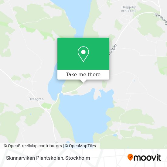 Skinnarviken Plantskolan map