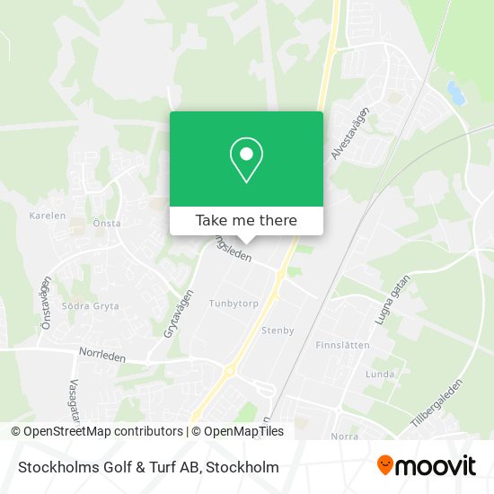 Stockholms Golf & Turf AB map