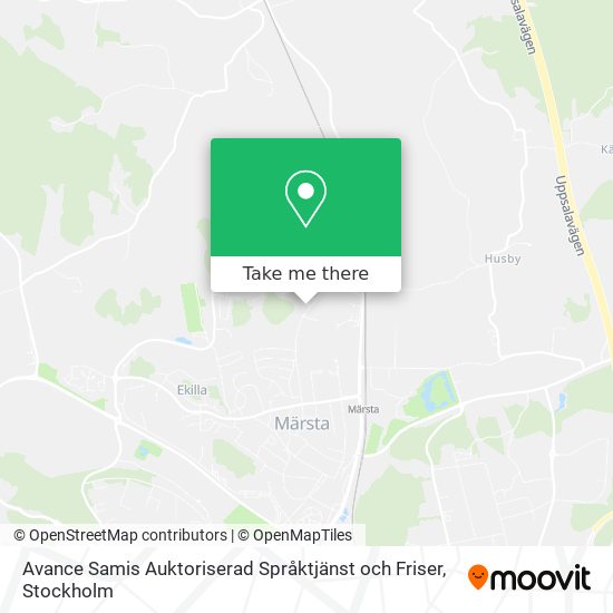 Avance Samis Auktoriserad Språktjänst och Friser map