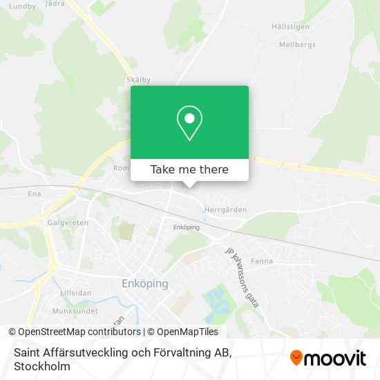 Saint Affärsutveckling och Förvaltning AB map