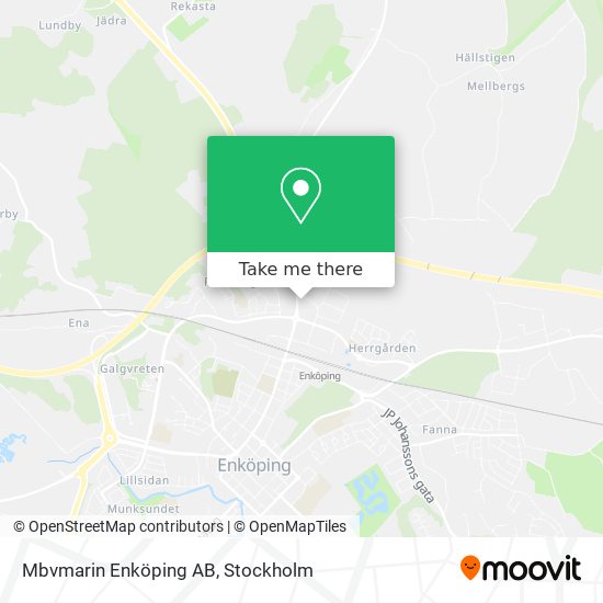 Mbvmarin Enköping AB map