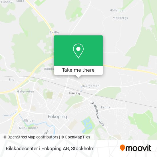 Bilskadecenter i Enköping AB map