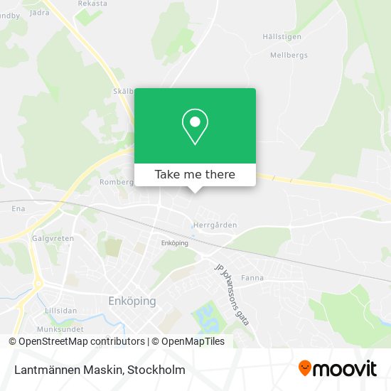 Lantmännen Maskin map