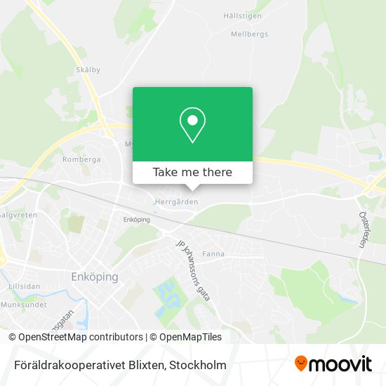 Föräldrakooperativet Blixten map