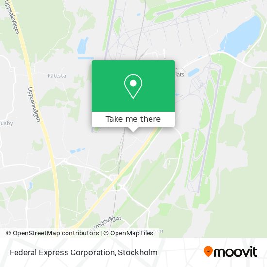 Federal Express Corporation map