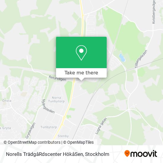 Norells TrädgåRdscenter HökåSen map