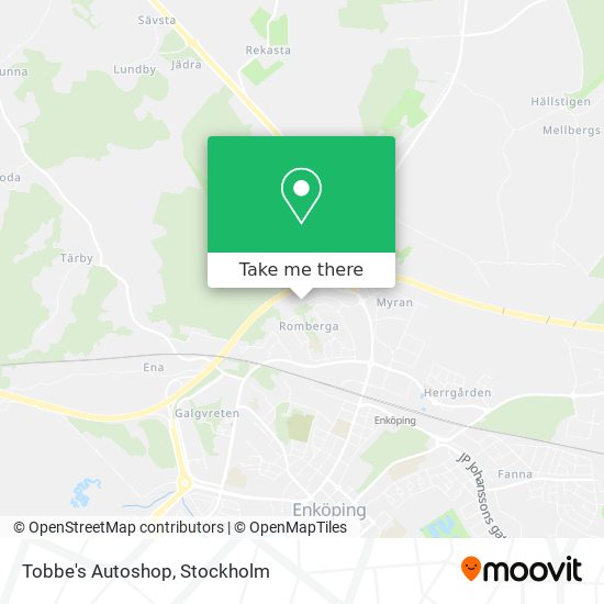 Tobbe's Autoshop map