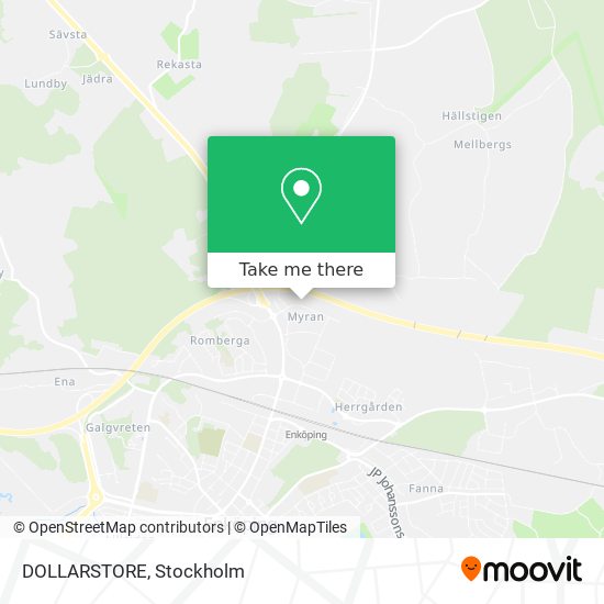 DOLLARSTORE map