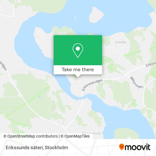 Erikssunds säteri map