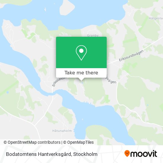 Bodatomtens Hantverksgård map