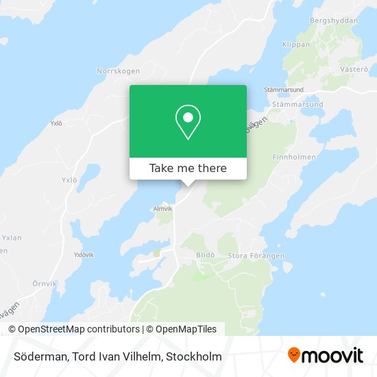 Söderman, Tord Ivan Vilhelm map