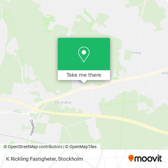 K Rickling Fastigheter map