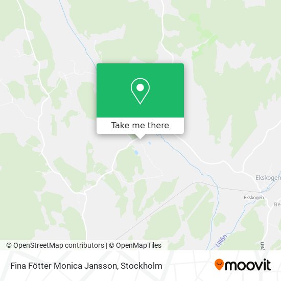 Fina Fötter Monica Jansson map