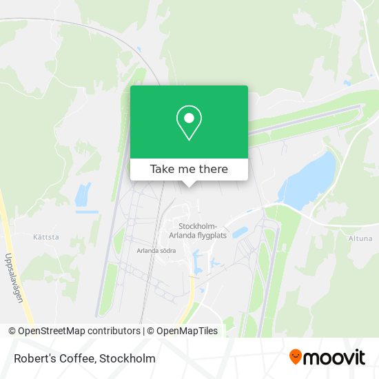 Robert's Coffee map