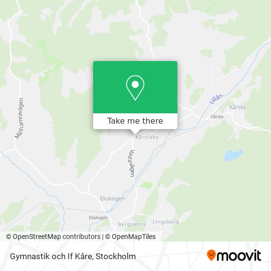 Gymnastik och If Kåre map