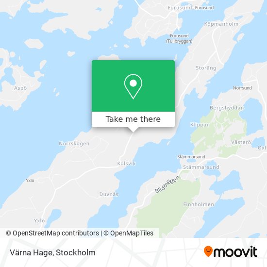 Värna Hage map