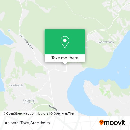 Ahlberg, Tove map