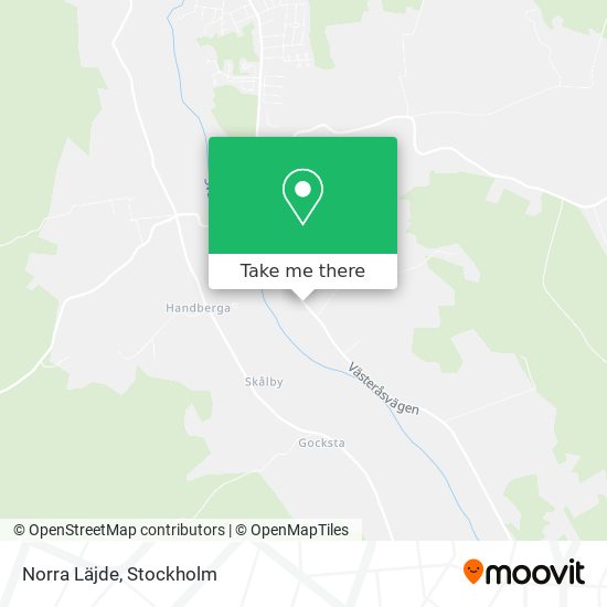 Norra Läjde map