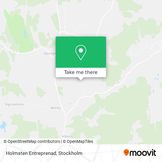 Holmsten Entreprenad map