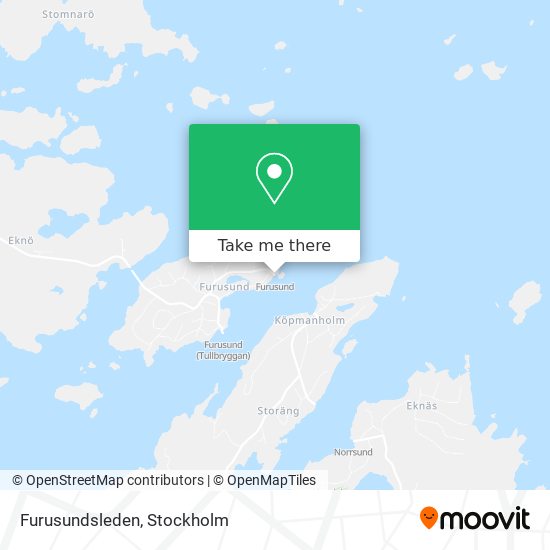 Furusundsleden map
