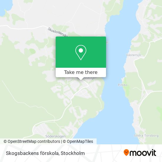 Skogsbackens förskola map