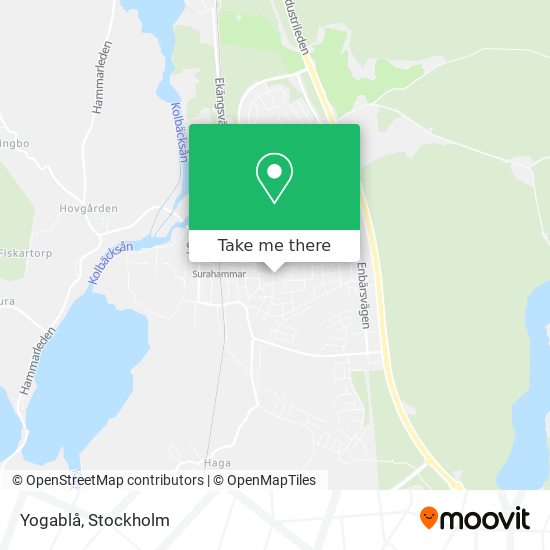 Yogablå map