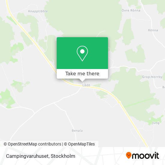 Campingvaruhuset map