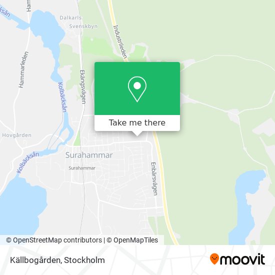 Källbogården map