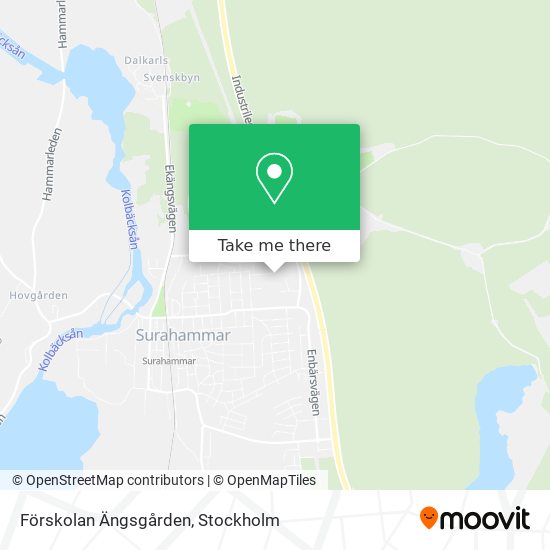 Förskolan Ängsgården map