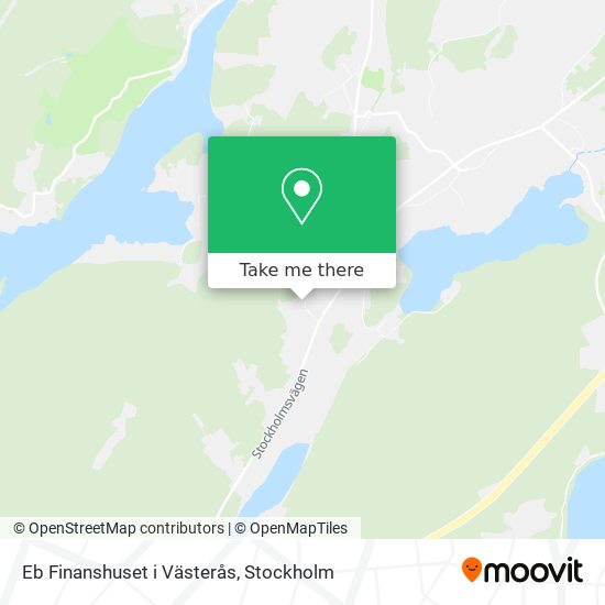 Eb Finanshuset i Västerås map