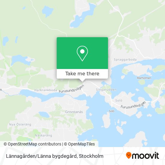 Lännagården/Länna bygdegård map