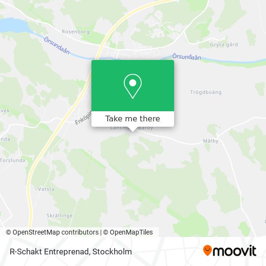 R-Schakt Entreprenad map