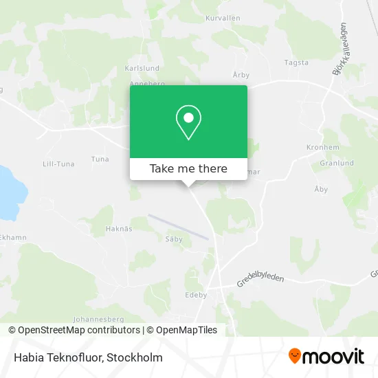 Habia Teknofluor map