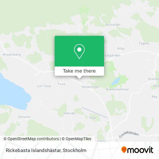 Rickebasta Islandshästar map