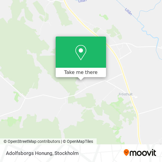 Adolfsborgs Honung map