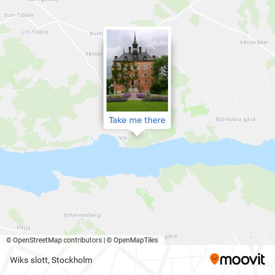 Wiks slott map