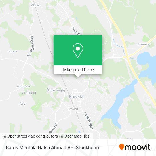 Barns Mentala Hälsa Ahmad AB map