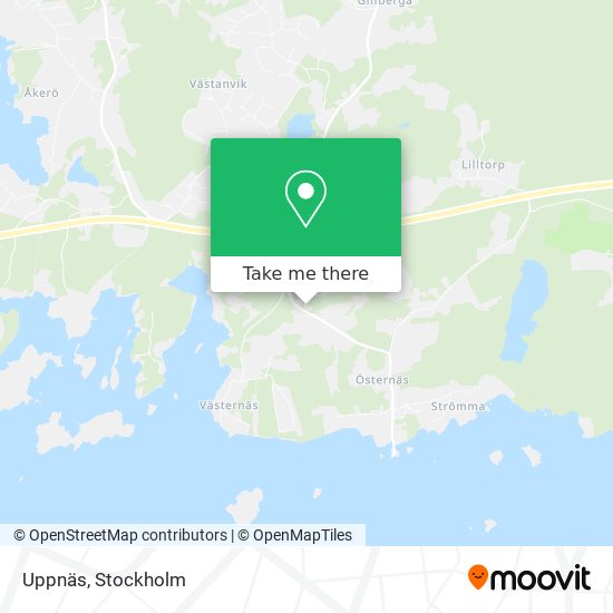 Uppnäs map