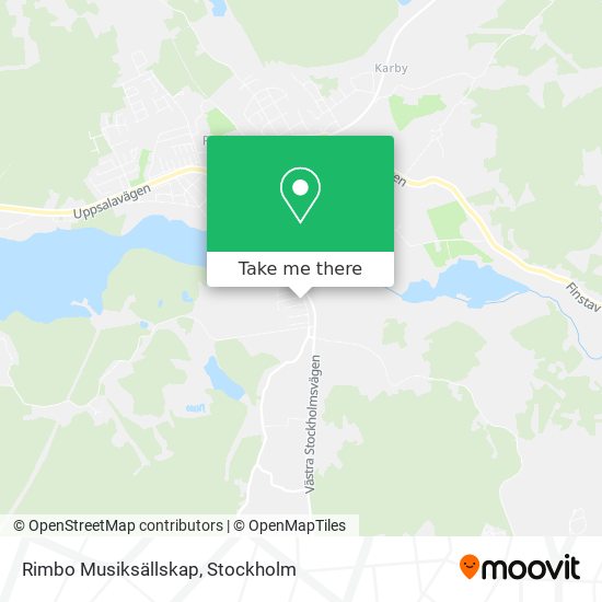 Rimbo Musiksällskap map