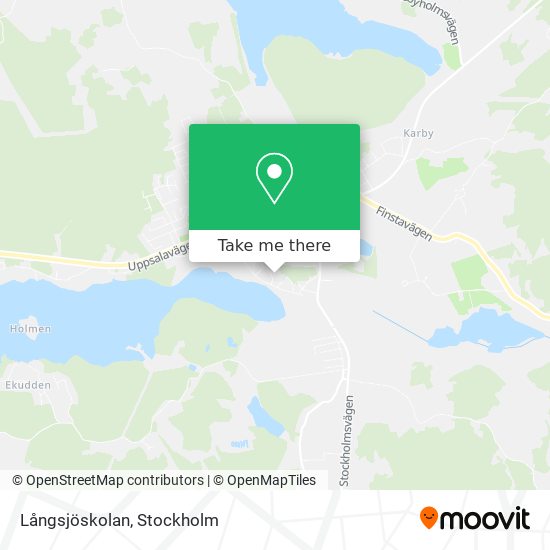 Långsjöskolan map