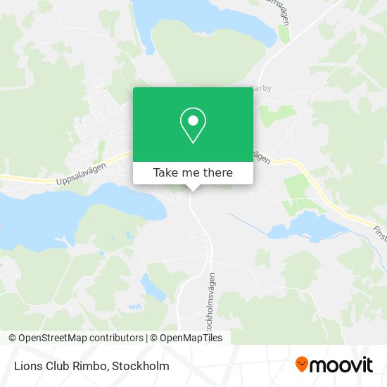 Lions Club Rimbo map