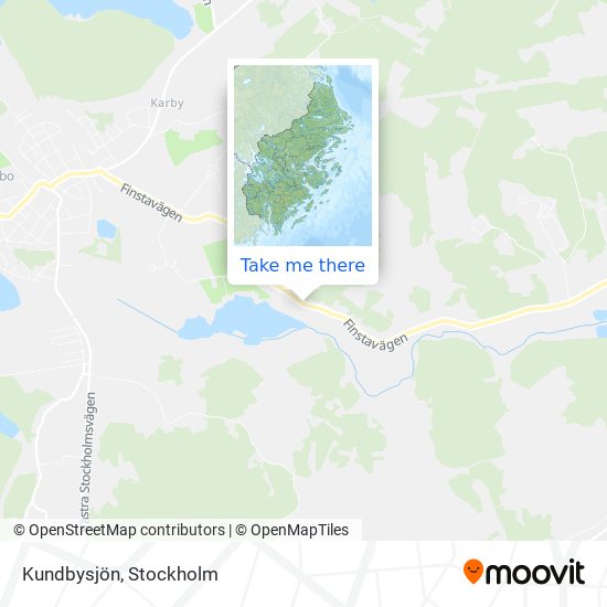 Kundbysjön map