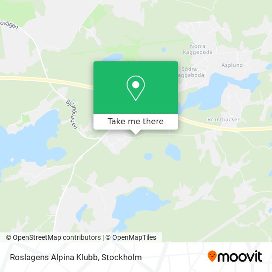 Roslagens Alpina Klubb map