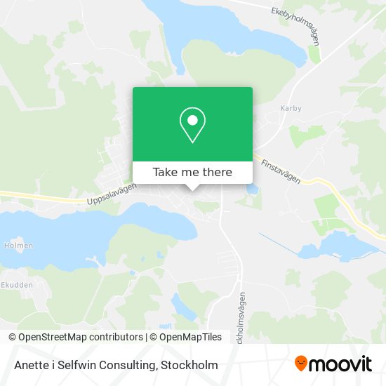 Anette i Selfwin Consulting map