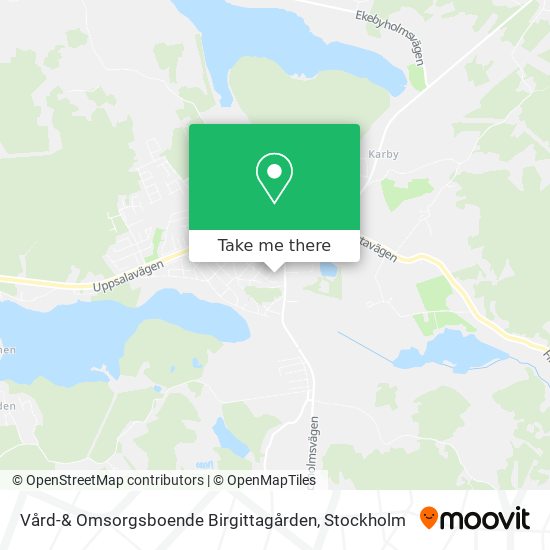 Vård-& Omsorgsboende Birgittagården map