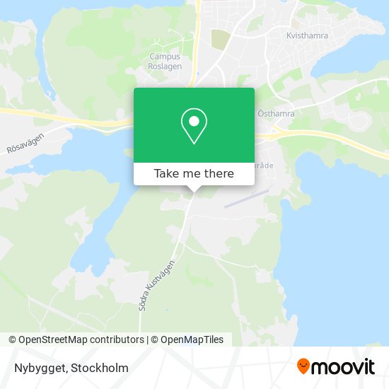 Nybygget map